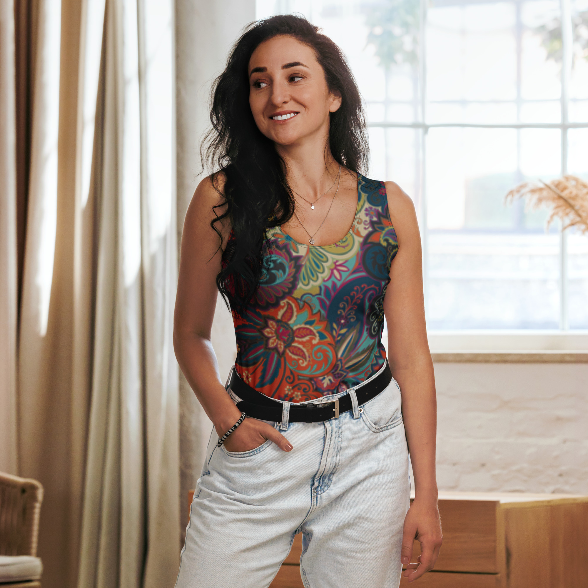 Women Cut & Sew Tank Top