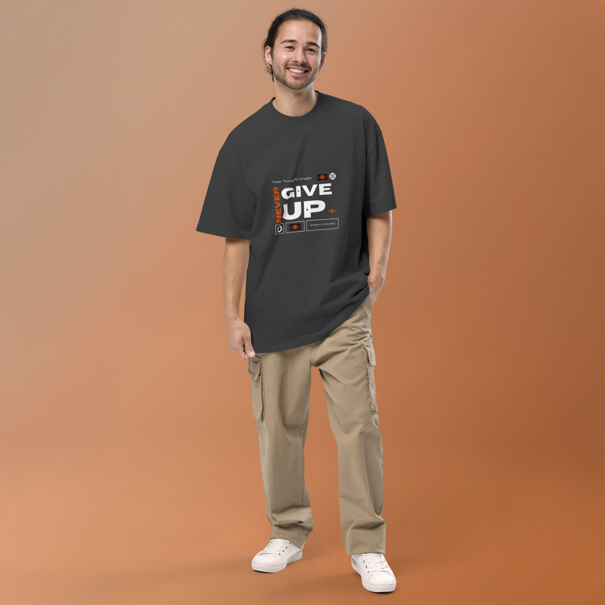 Oversized faded t-shirt