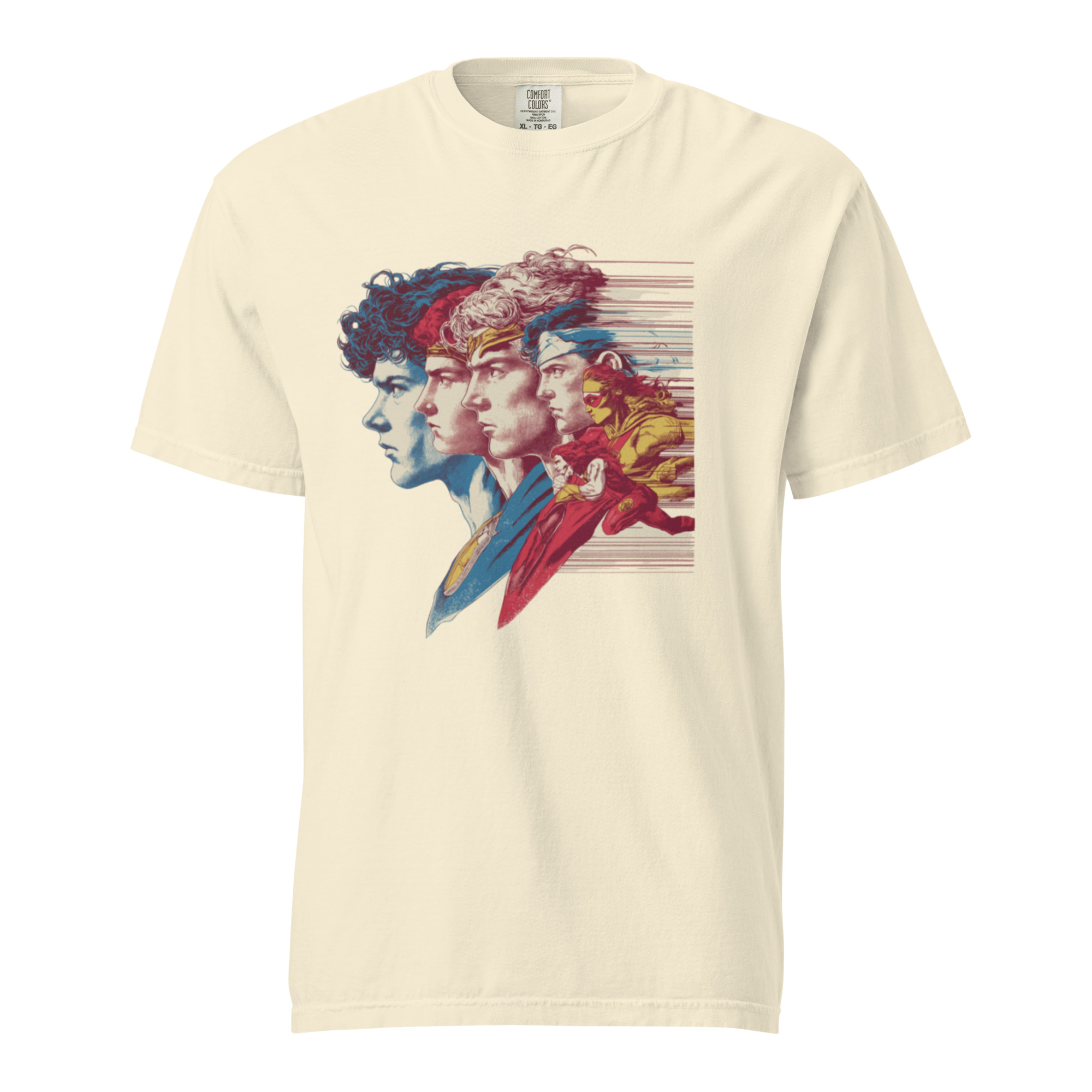 men garment-dyed heavyweight t-shirt